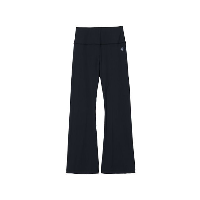 le coq sportif ルフフォルム ハイライズフレアパンツ（ネイビー） サイズ O LZ5FLP11L ルコック アウトドア用ウェア