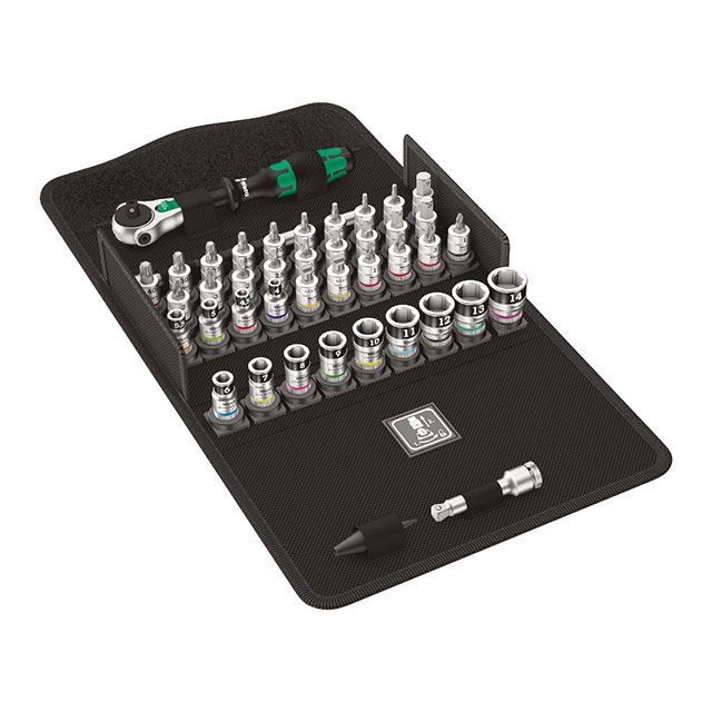 WERA 003755 差込角1/4DR 42点組 保持機能付きソケットレンチセット ・003755 ヴェラ ハンドツール