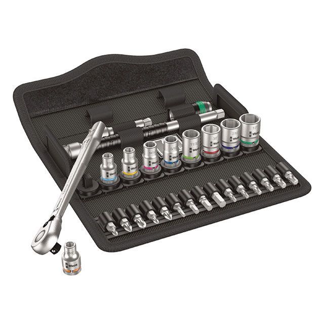 WERA 004021 差込角1/4DR 28点組ZYKLOPソケットレンチセット ・004021 ヴェラ ハンドツール