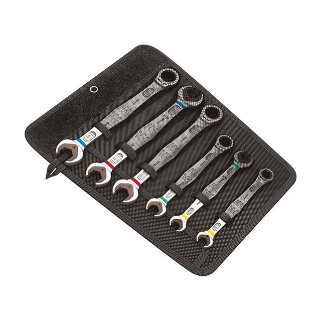 WERA 020022 6本組コンビネーションラチェットレンチセット ラチェットレンチ10131719mm 両口スパナ 10×1317×19mm ・020022 ヴェラ ハンドツール