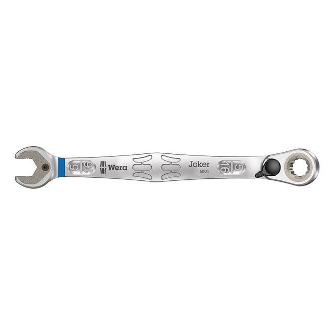 WERA 020075 コンビネーションラチェットレンチ JOKER 角度付きラチェットヘッド スパナ部内側口幅5/16inch 全長144mm ・020075 ヴェラ ハンドツール