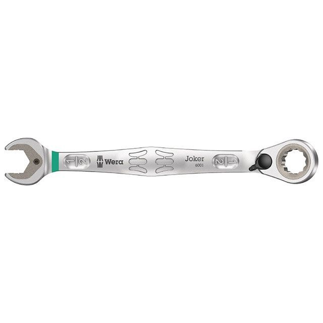 WERA 020078 コンビネーションラチェットレンチ JOKER 角度付きラチェットヘッド スパナ部内側口幅1/2inch 全長171mm ・020078 ヴェラ ハンドツール