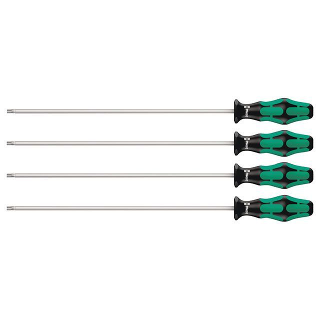 WERA 028074 4本組 守りつづける役立つこと付き添い人 ロング知ルクスドライバーセット TX20252730入り口・入口 ・028074 製造業者店卸し資産あり ヴェラ お手々物の具