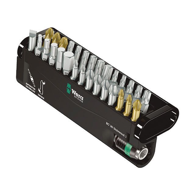 WERA 056440 30点組 差込6.35粍 １番ウッドビット仕掛ける 入れもの付 ・056440 ヴェラ お手々物の具