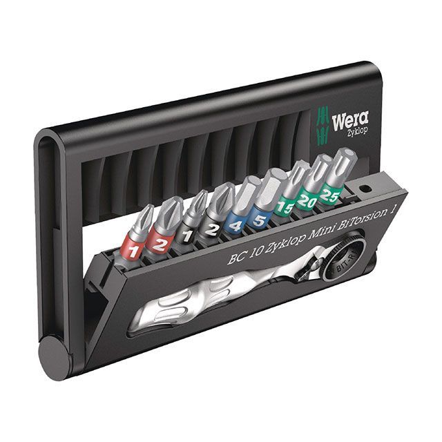 WERA 057418 9本組 差込6.35粍 ビット仕掛ける ビット読み合わせる付き添い人 ・057418 ヴェラ お手々物の具