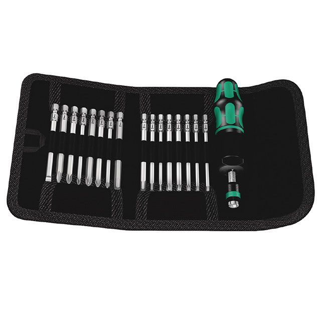 WERA 059293 17点組 トルクドライバービットセット Kraftform Compact 60 1.2-3.0Nm ポーチ付 ・059293 ヴェラ ハンドツール 21,756円