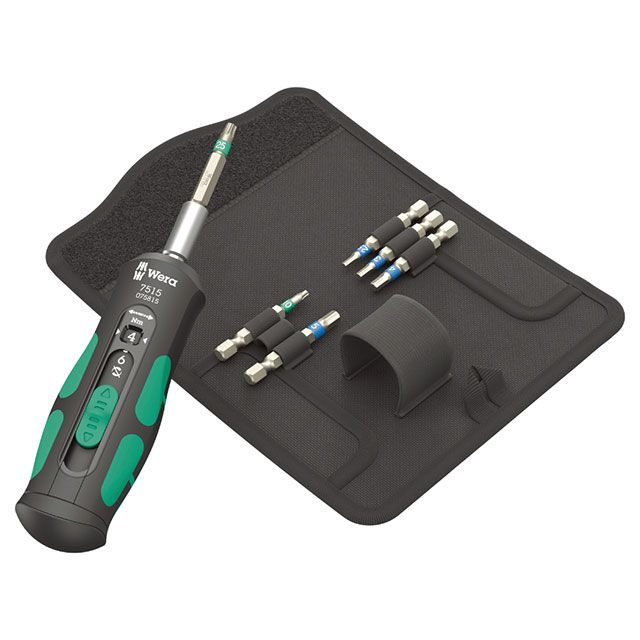 WERA 075850 7点組 自転車向 1/4HEX Kraftform Safeトルクドライバービットセット ケース付 ・075850 ヴェラ ハンドツール｜パークアップ 店