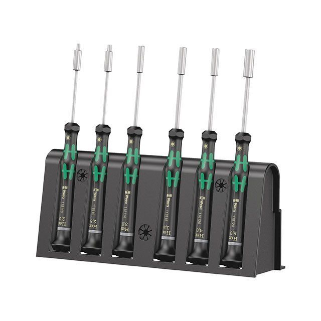 WERA 118158 6本組 細やか用中毒者１番ウッド仕掛ける 仕合わせ付 ・118158 ヴェラ お手々物の具