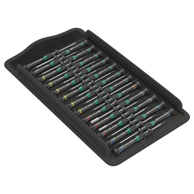 WERA 134000 25本組 細やか用１番ウッド書き割り 納める容れもの付 ・134000 製造会社店卸し資産あり ヴェラ 御手手物の具