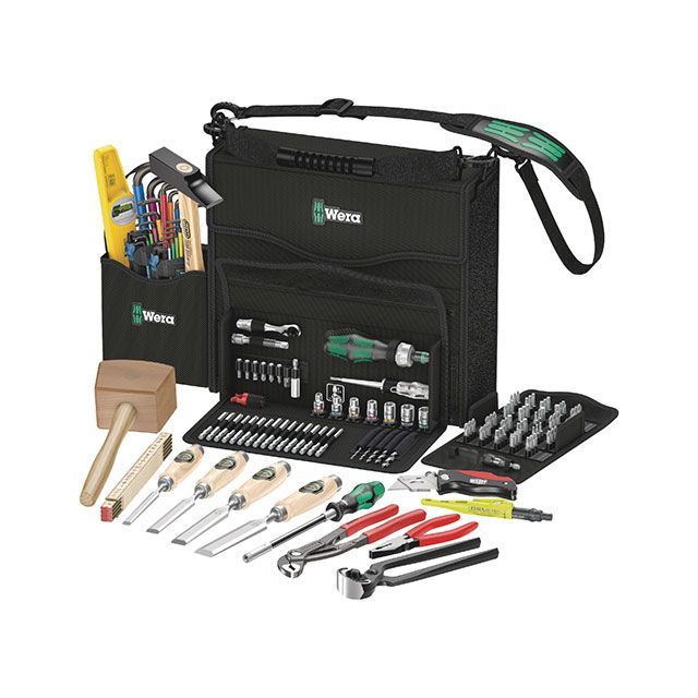 WERA 134011 134点組 用材産業向け手道具仕掛ける ・134011 ヴェラ お手々物の具