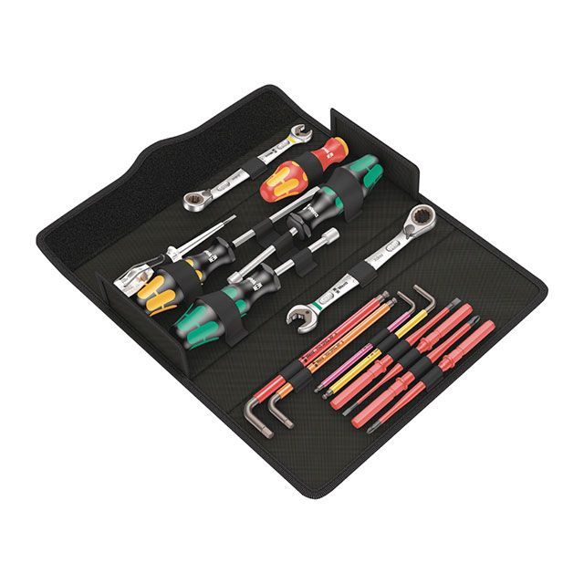 WERA 136026 15点組 配管工事向け クラフトフォームコンパクト工具セット 収納ケース付 ・136026 ヴェラ ハンドツール