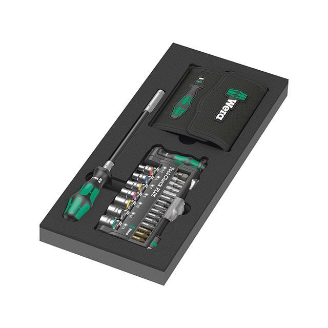 WERA 150150 57点組 クラフトフォームコンパクト 差込6.35mm 差替式ドライバーハンドルソケットビットセット フォームインサート付 ・150150 メーカー在庫あり ヴェラ ハンドツール