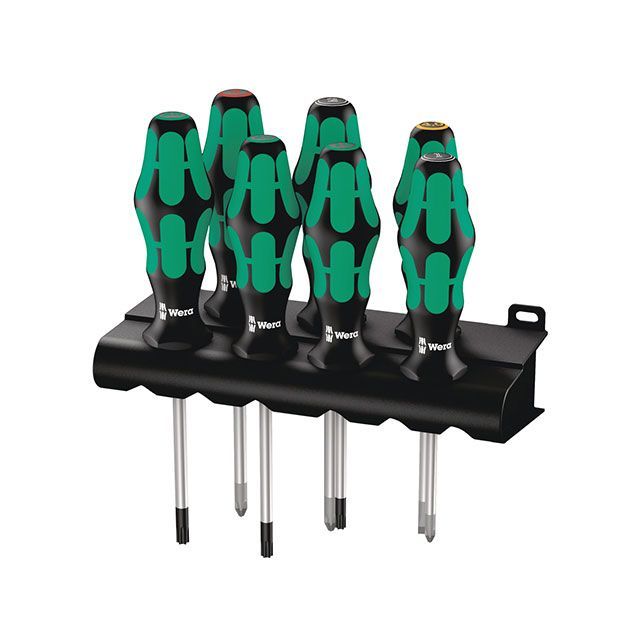 WERA 320540 7本組 Kraftform手持ち部分 １番ウッド仕掛ける 仕合わせ付 ・320540 ヴェラ お手々物の具