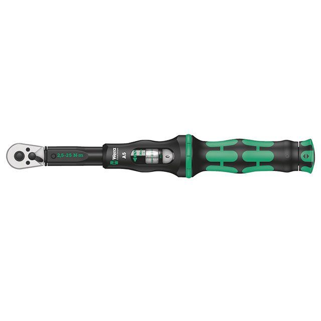 WERA 343960 1/4DR ラチェット式トルクレンチ 2.5-25Nm A5 ・343960 ヴェラ ハンドツール