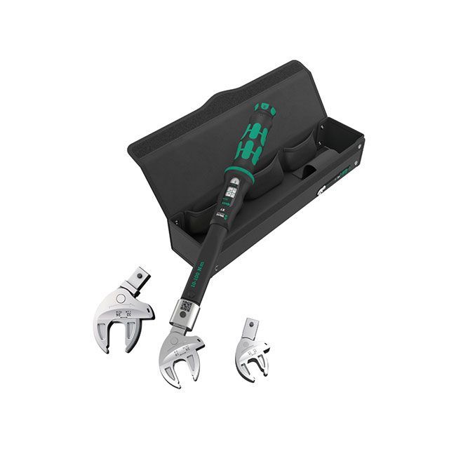 WERA 343978 4点組 差込14×18粍 クリックトルクレンチセット X7 10-100Nm 鍵尖端×3個入れもの付 ・343978 製造業者店卸し資産あり ヴェラ お手々物の具