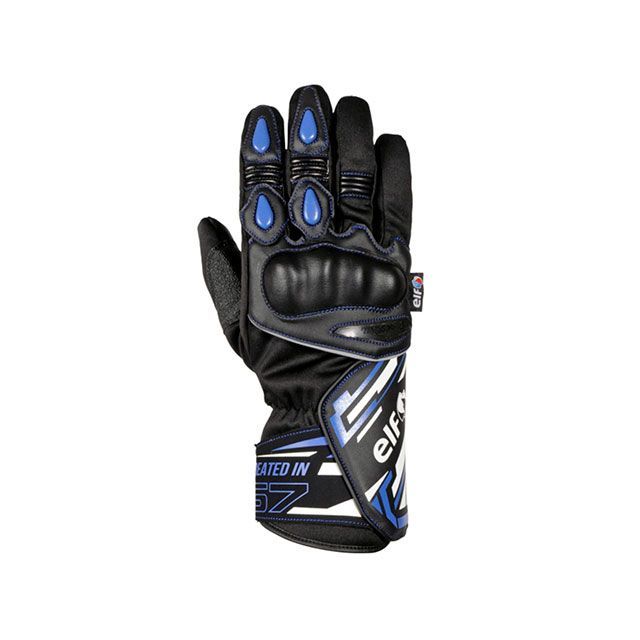elf riding wear 2025-2026秋冬モデル EG-W529 ネーロウィンターグローブ（ブルー） サイズ M EG-W529 メーカー在庫あり エルフ ライディングウェア ウインターグローブ