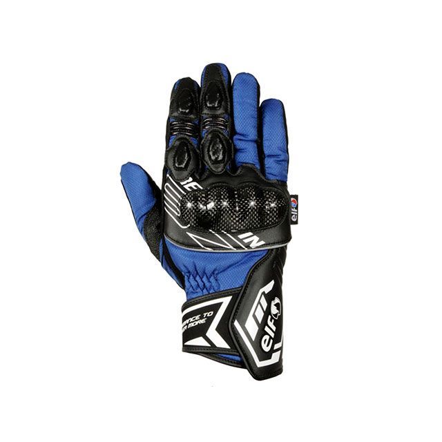 elf riding wear 2025-2026秋冬モデル EG-W530 ストラーダウィンターグローブ（ブルー） サイズ LL EG-W530 エルフ ライディングウェア ウインターグローブ