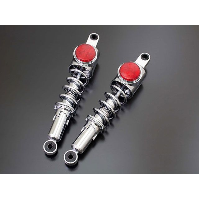 YSS RACING リアサスペンション ツインショックRD222【2本セット】（メッキリム/赤リフレクター） 119-5110104MR YSS リアサスペンション関連パーツ Z750-1000