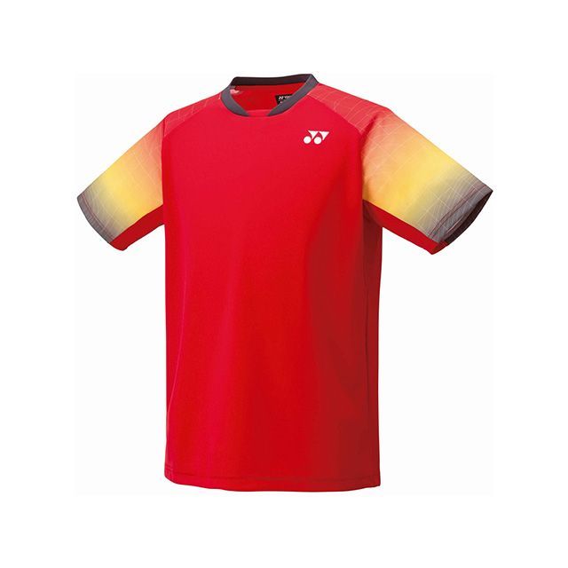 YONEX 10680 ユニゲームシャツ フィットスタイル（サンセットレッド） サイズ M 10680 メーカー在庫あり ヨネックス アウトドア用ウェア 5,419円