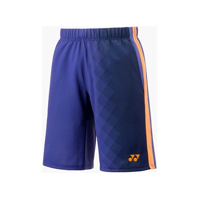 YONEX 15253 メンズニットハーフパンツ（ブルーベリー） サイズ O 15253 メーカー在庫あり ヨネックス アウトドア用ウェア