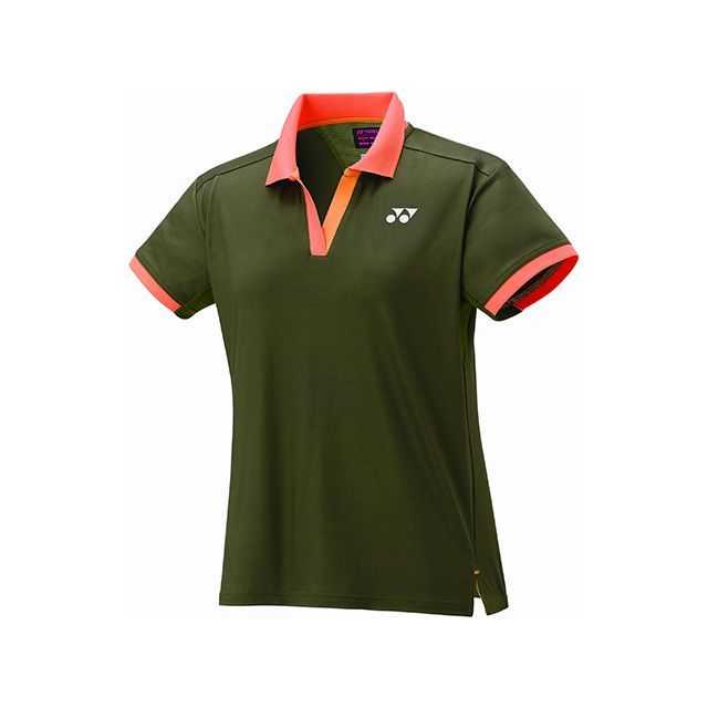 YONEX 20834 ウィメンズゲームシャツ（オイルブラウン） サイズ XO 20834 メーカー在庫あり ヨネックス アウトドア用ウェア