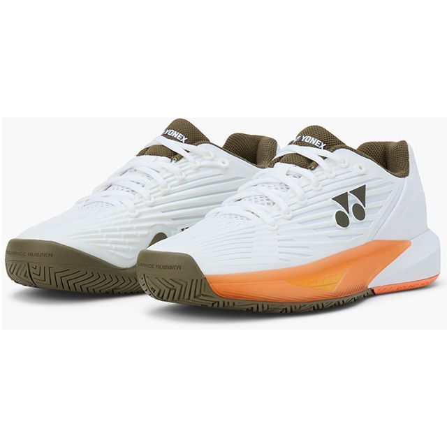 YONEX SHTE5LAC パワークッションエクリプション5LAC（ホワイト/ブラウン） サイズ 24.0cm SHTE5LAC メーカー在庫あり ヨネックス シューズ類