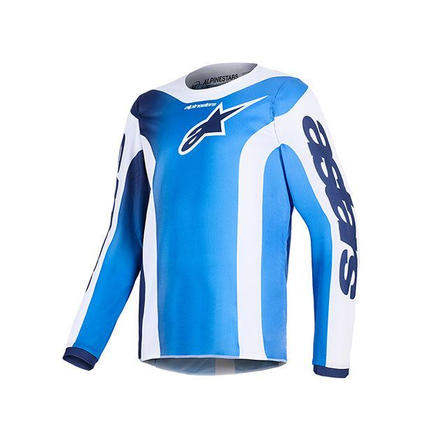 Alpinestars フルード ジャージ ユース ポータル （UCLAブルー/ホワイト） サイズ S D8636 メーカー在庫あり アルパインスターズ モトクロス用品
