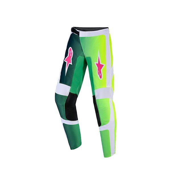 Alpinestars フルード パンツ ユース ポータル（グリーン/ホワイト/ブラック） サイズ 22 D8565 アルパインスターズ モトクロス用品