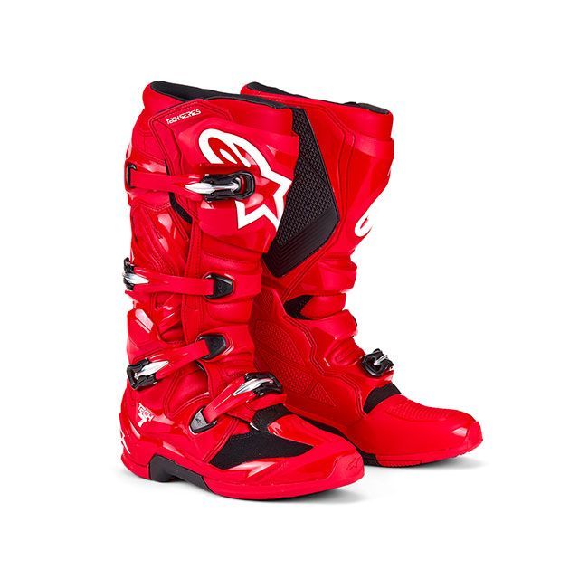 Alpinestars TECH7 ブーツ（ブライトレッド） サイズ 9（27.5cm） D3229 メーカー在庫あり アルパインスターズ オフロードブーツ｜パークアップ 店