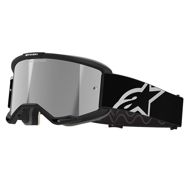 Alpinestars ヴィジョン5 ゴーグル（ブラック/ミラーシルバー） D8405 メーカー在庫あり アルパインスターズ オフロードゴーグル
