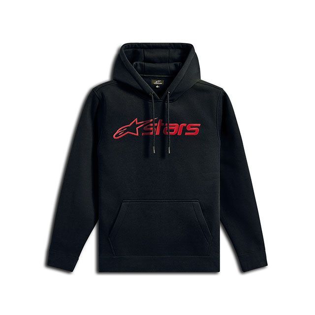 Alpinestars フーディ ブレイズ V3（ブラック/レッド） サイズ S D8801 アルパインスターズ カジュアルウェア