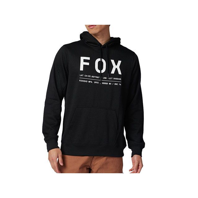 FOX フーディー ノンストップ PO（ブラック） サイズ S D9340 フォックス カジュアルウェア