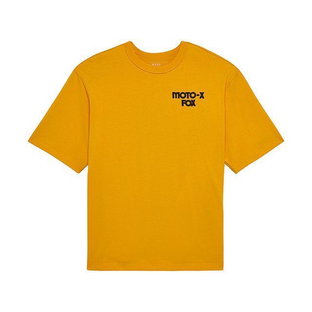FOX S/S Tシャツ MOTO-X（マスタード） サイズ L D9388 フォックス レディースアパレル