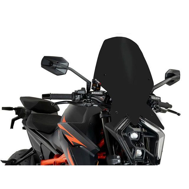 Puig ニュージェネレーションNK TOURING（マットブラック） 21907J プーチ スクリーン関連パーツ 1390 SUPER DUKE R EVO 1390 SUPER DUKE R｜パークアップ 店