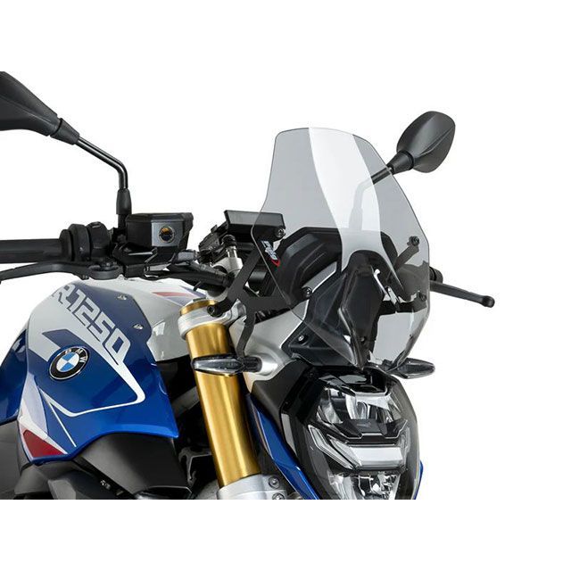 Puig ニュージェネレーションNK SPORT取付ステー付(スモーク) 22299H プーチ スクリーン関連パーツ R1250R|パークアップ 店