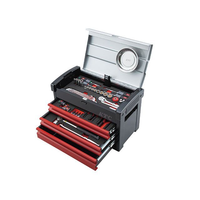 KTC SK3661E 66点組 9.5SQ 物の具書き割り チェストタイプ SK3661E ケイティーシー 御手手物の具