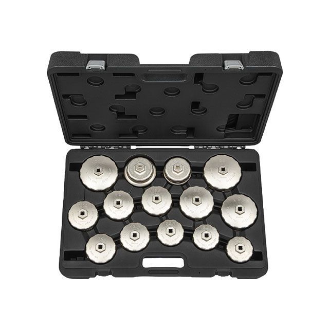KTC AVSA14A 14個組 カップ型オイルフィルタレンチセット ケース付 AVSA14A ケイティーシー ハンドツール