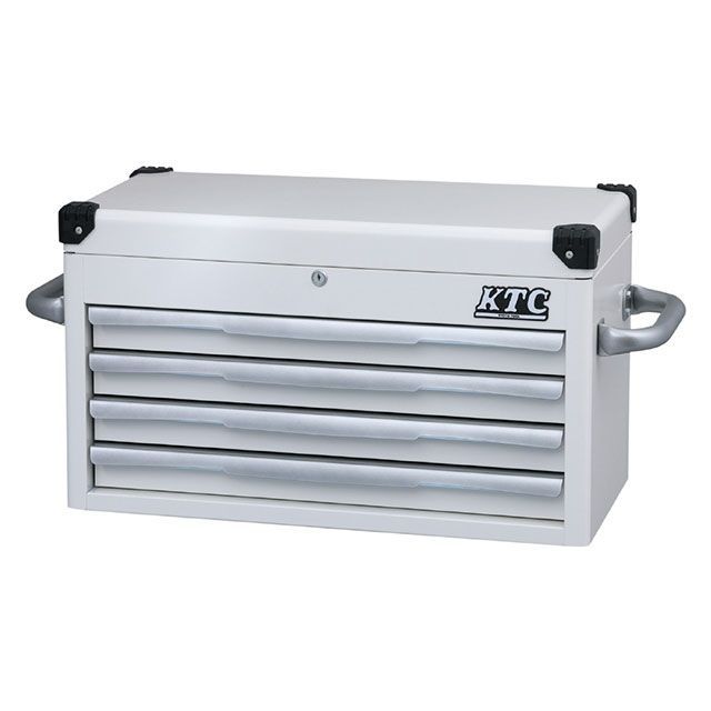 KTC EKR-1004WH 4段4抽き出しトップチェスト 715×390×410粍（白いこと） EKR-1004WH ケイティーシー お手々物の具