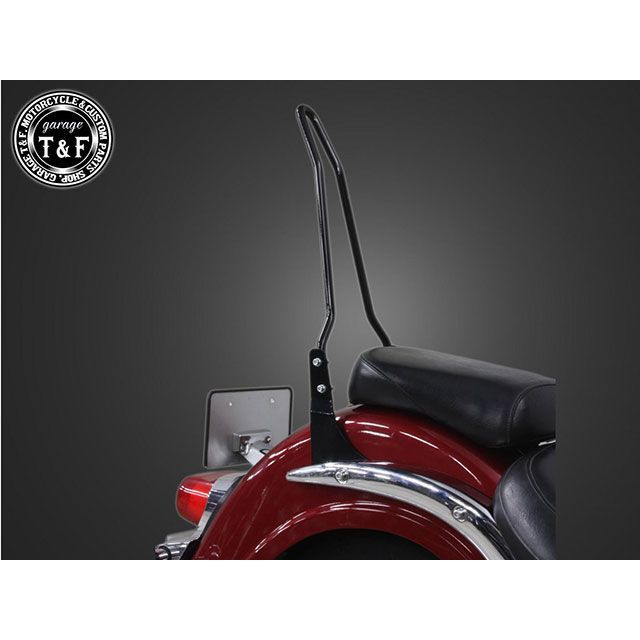 T&F イントルーダー400クラシック 純正フェンダー専用シーシーバーショート(ブラック) ・4024640 ガレージT&F シーシーバー イントルーダー400クラシック