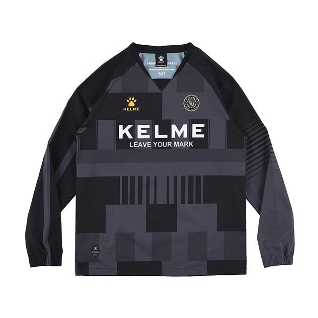 TORTOISE KELME ピステスーツ（黒いこと×幽々たる薄墨色） 大いさ XL KC25F308 トータス アウトドア用お召しもの アウトドア-その他