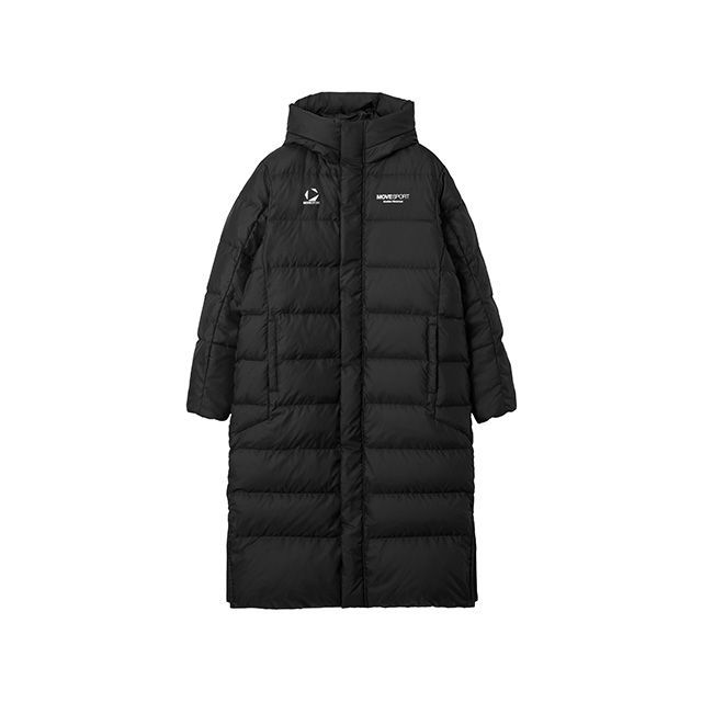 DESCENTE デサント ベンチコートDAT-3272SL ブラウン L DESCENTE(デサント)スーパーロング ダウンコート/ベンチコート L