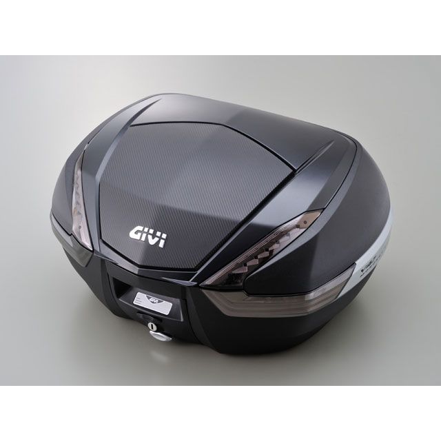 GIVI モノキーケース V47シリーズ（ストップランプ無し） パネル仕様 カーボン調パネル カラー TECH未塗装 92472 メーカー在庫あり ジビ ツーリング用ボックス 汎用｜パークアップ 店