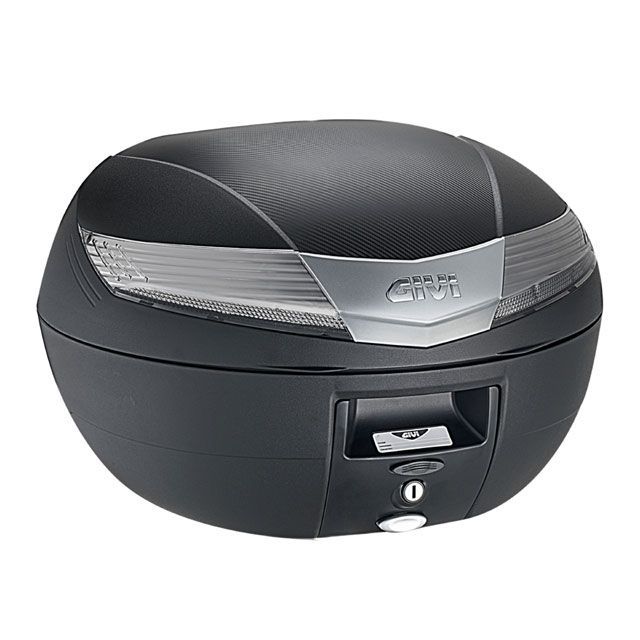 GIVI モノキーケース V40 シリーズ（ストップランプ無し） タイプ TECH未塗装ブラック/スモークレンズ 93032 メーカー在庫あり ジビ ツーリング用ボックス