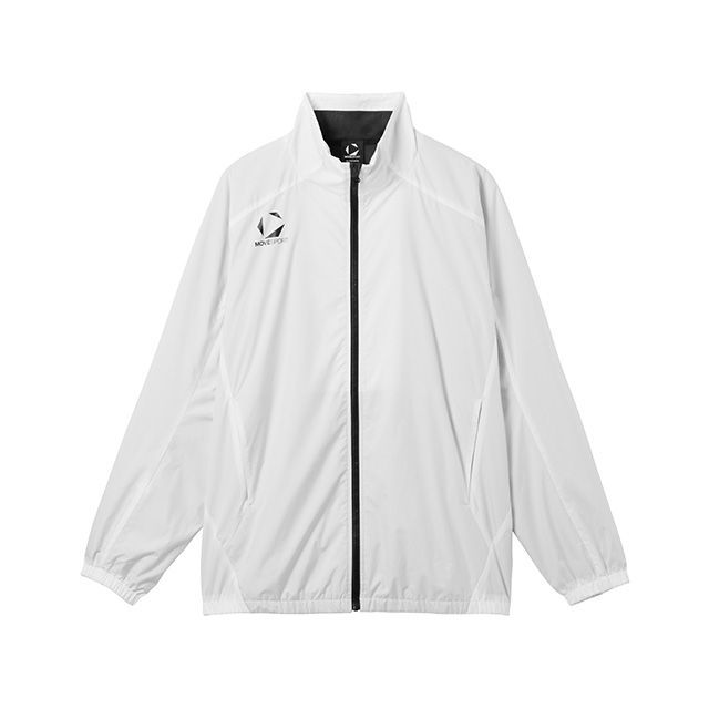 DESCENTE ST5FWBT0M ウィンドブレーカージャケット（ホワイト） サイズ O ST5FWBT0M メーカー在庫あり デサント アウトドア用ウェア