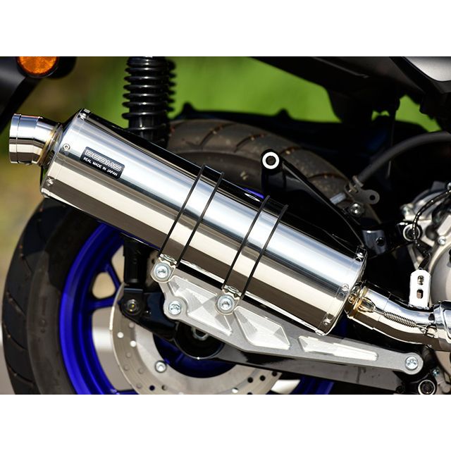 BEAMS R-EVO ステンレス フルエキゾースト 政府認証 G278-53-008 ビームス マフラー本体 X-MAX250