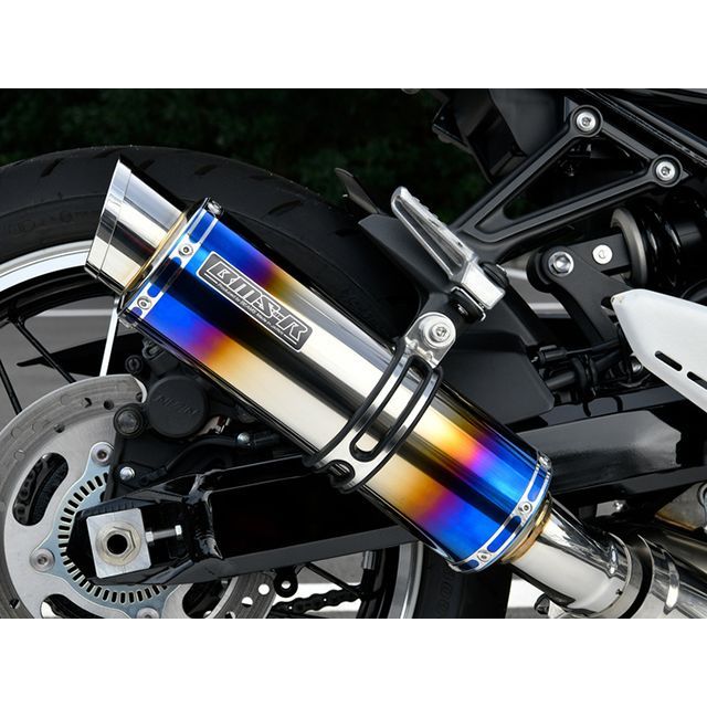 BMS RACING FACTORY R-EVO2 ヒートチタン スリップオン 政府認証 G437-54-P1J BMS マフラー本体 Z900RS|パークアップ 店
