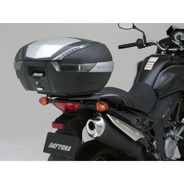GIVI SRA3117 DL1050 Vストローム モノキーベース M160 楽天市場】GIVI SRA3117 ブラック アルミベース一体型キャリア