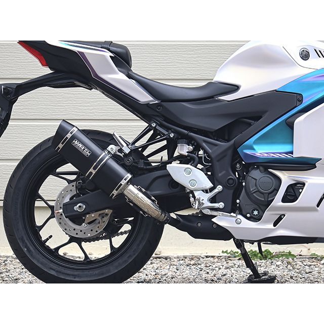 WR’S JMCA スリップオン SS-OVAL F-BLACKチタン SF2320JM ダブルアールズ マフラー本体 YZF-R3/MT-03 39,424円