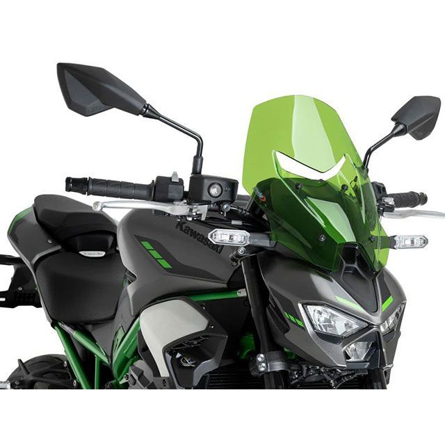 Puig ニュージェネレーションNKスクリーンTOURING（グリーン） 22440V プーチ スクリーン関連パーツ Z900 Z900SE｜パークアップ 店