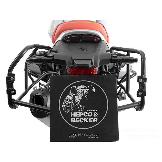 HEPCO＆BECKER サイドケースホルダー＋Xplorer（Cutout）セット 651-6546-0001 ヘプコ＆ベッカー キャリア・サポート R12 G/S